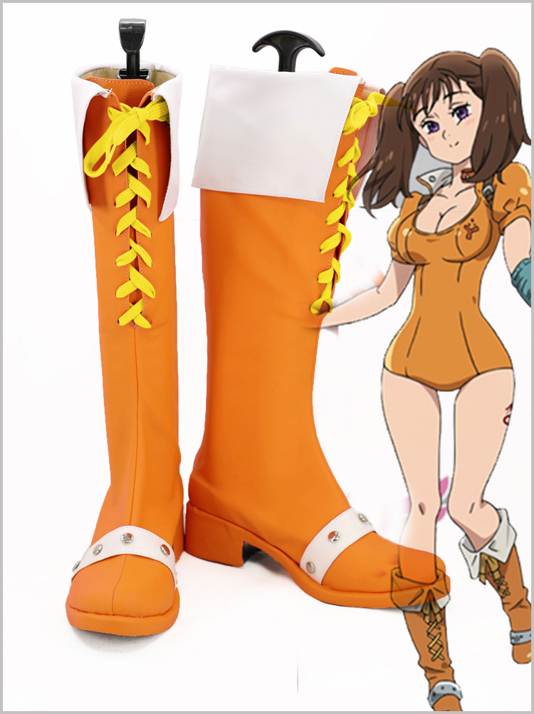 コスプレブーツ 七つの大罪/The Seven Deadly Sins ディアンヌ/Diane コスプレ靴 cosplay 変装 仮装 豪華/華麗/高品質/サイズオーダー   